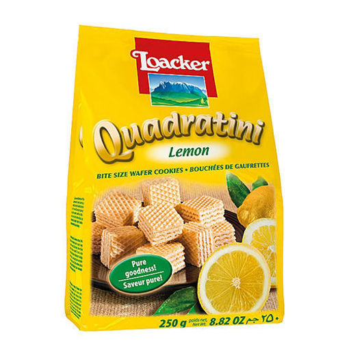 Loacker Quadratini Wafer W/Lemon 250G