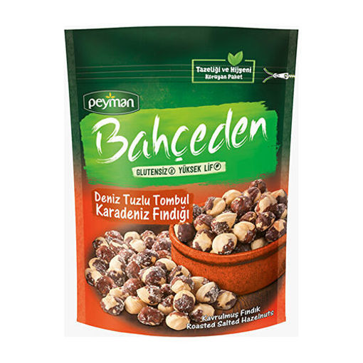 Peyman Bahceden Roasted Sea Salted Hazelnuts 140G