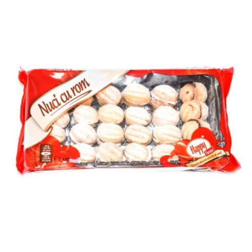 Happy Fursec Nuci Cu Rum Cookies 500G
