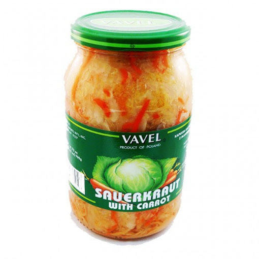 Vavel Sauerkraut W/Carrot 880G
