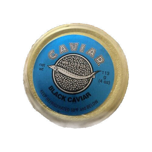 Pike Roe  Black Caviar In Jar 113G