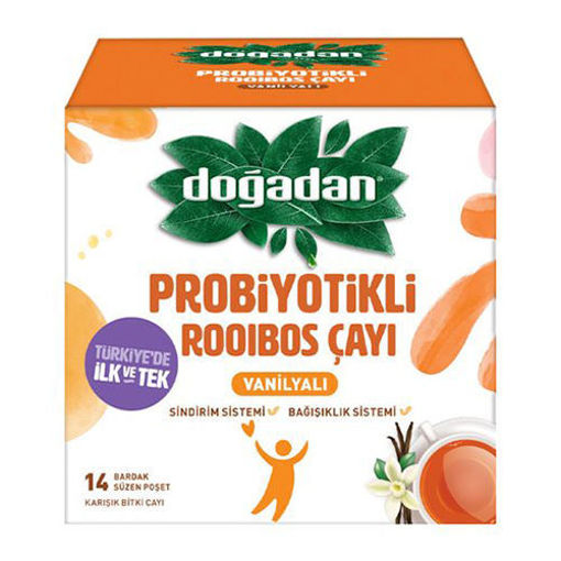 Dogadan Rooibos Tea W/Vanilla Flavour (14 Tea Bags) 30G