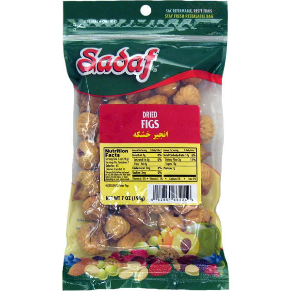 Sadaf Dried Figs 198G