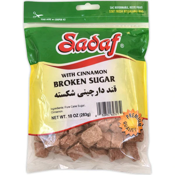 Sadaf Broken Sugar With Cinnamon 283G