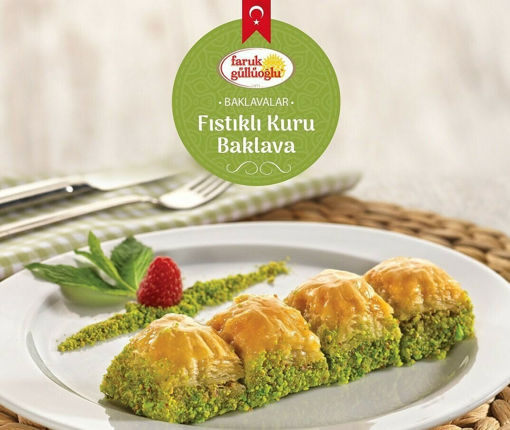 Faruk Gulluoglu Baklava W/Pistachios 454G