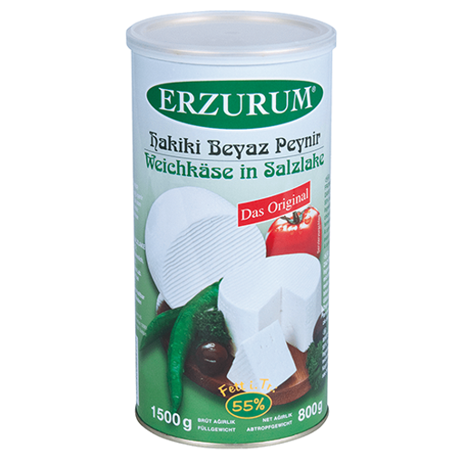 Erzurum White Cheese In Brine %55 1500G