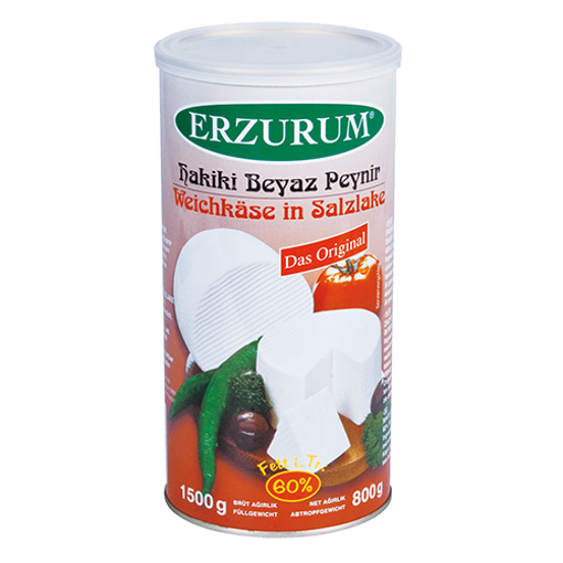 Erzurum White Cheese In Brine %60 1500G
