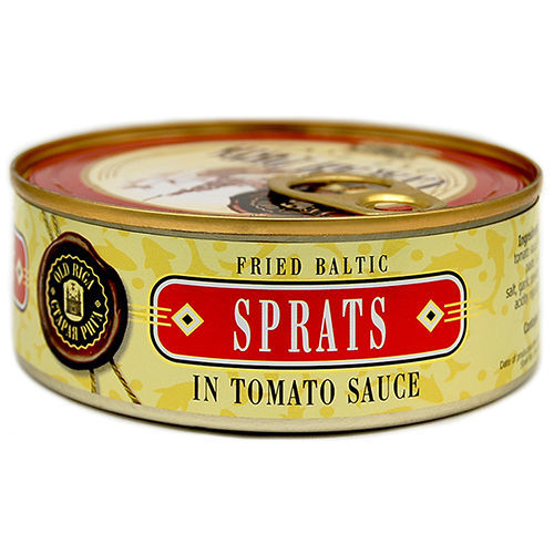Old Riga Fried Baltic Sprats In Tomato Sauce 240G