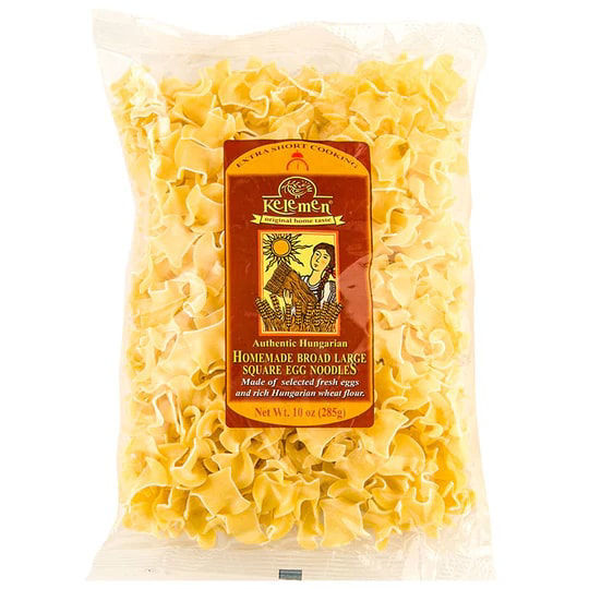 Kelemen Homemade Broad Large Square Egg Noodles 285G