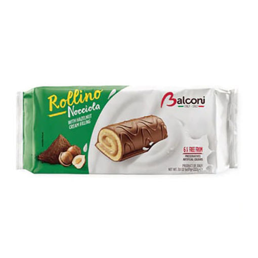 Balconi Rollino Sponge Cake Hazelnut 222G