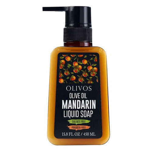 Olivos Mandarin & Olive Oil Liquid Soap 450G
