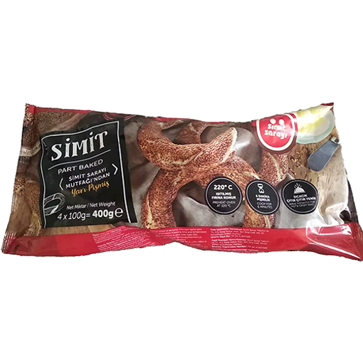 Simit Sarayi Part-Baked Simit (Turkish Bagel) 400G