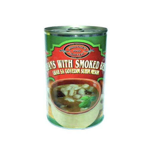 Brother&Sister Beans W/Smoked Beef 420G