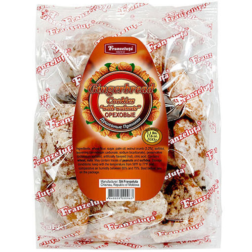 Franzeluta Gingerbread Cookies W/Walnuts 500G