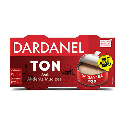 Dardanel Spicy&Hot Tuna In Sunflower Oil 140G X 2Pk