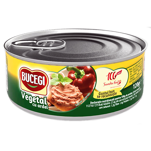 Bucegi Soy Pate W/Peppers (Vegetal Cu Ardei) 200G