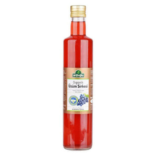 Arifoglu Organic Grape Vinegar (Organik Uzum Sirkesi) 500Ml