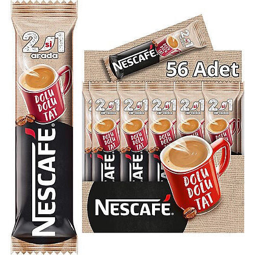 Nescafe 2In1 Sugar Free In Box (56 Pc)