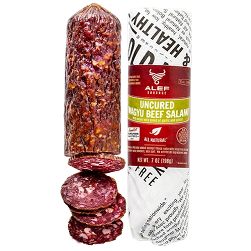 Alef Uncured Wagyu Dry Beef Salami 198G