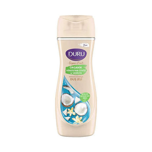 Duru Organic Fruits Coconut & Vanilla Shower Gel 450Ml