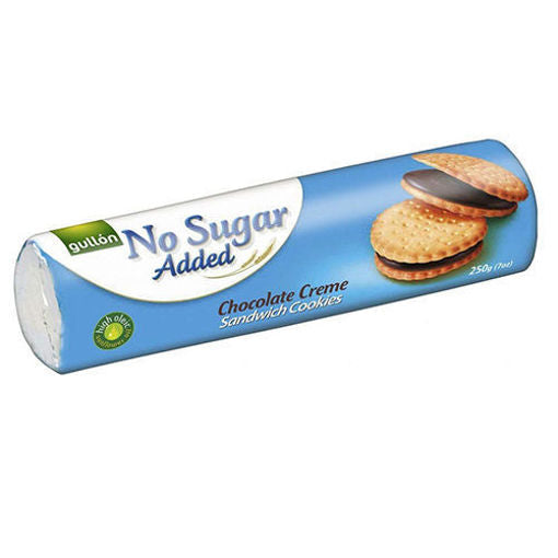 Gullon Chocolate Creme Sandwich Cookies ''No Sugar Added'' 200G