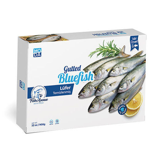 Moda Gutted Bluefish (Temizlenmis Lufer) 908G [Next Day Shipping Only]