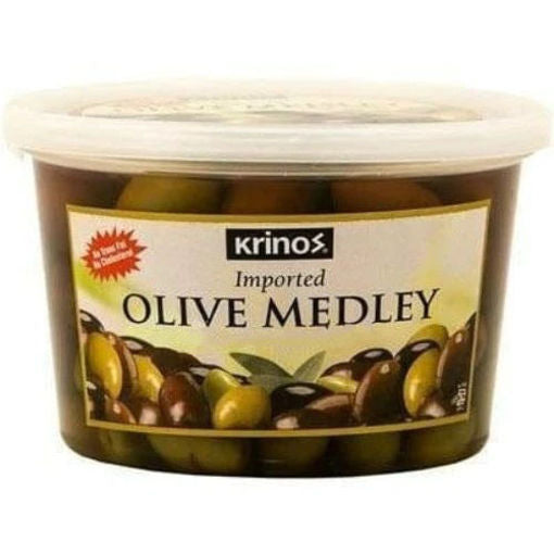 Krinos Olive Medley (Marinated In Brine) 454G