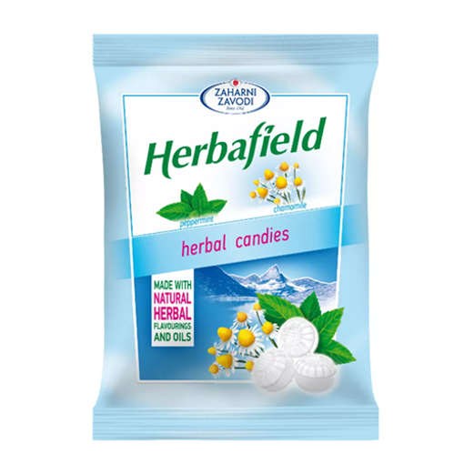 Zaharni Zavodi Herbafield Mint & Chamomile Hard Candy 85G