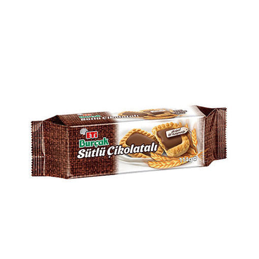 Eti Burcak Milk Chocolate Biscuit 114G