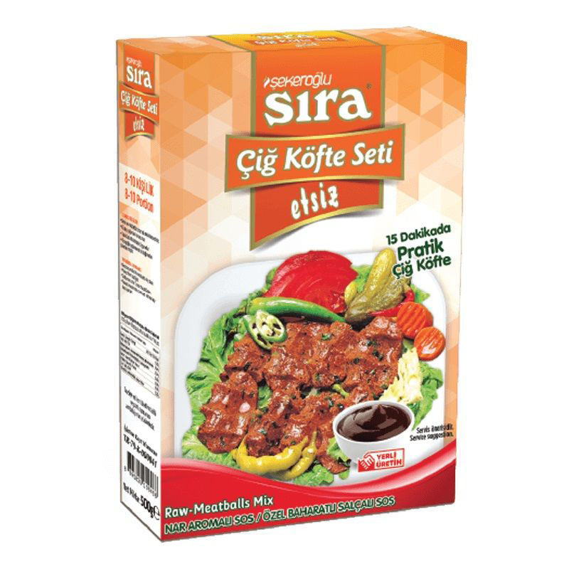 Sekeroglu Cig Kofte Seti Etsiz Mix 500G