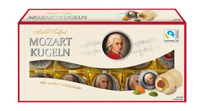 M.Truffout White 200Gr Mozartkugeln Candy 200G