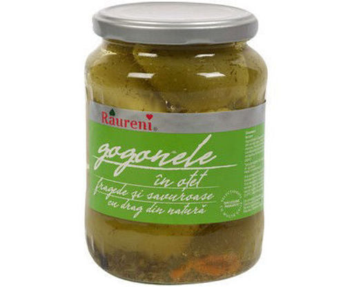Raureni Gogonele (Green Tomatoes In Vinegar) 700Gr