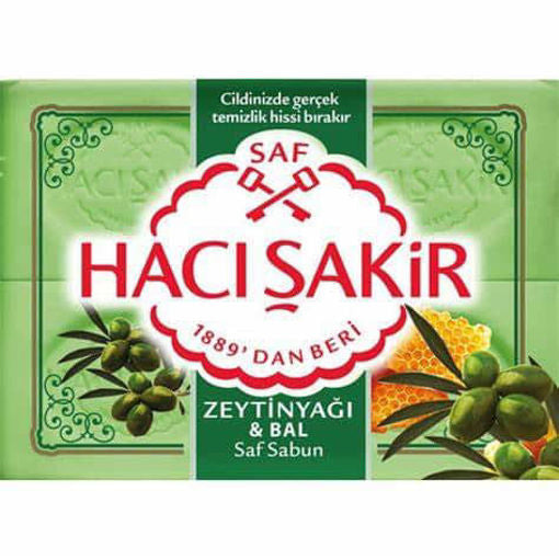 Haci Sakir Traditional Bath Soap W/Olive Oil & Honey4Pk 800G