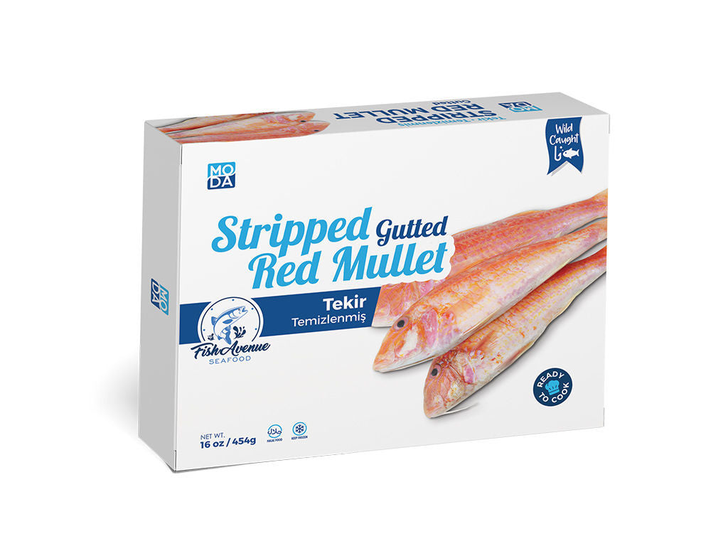 Moda Frozen Tekir Stripe Red Mullet  ) 454G [Next Day Shipping Only]