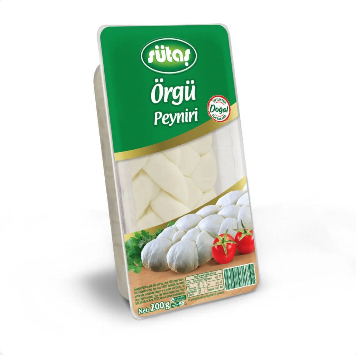 Sutas Braided Cheese (Orgu) 200G