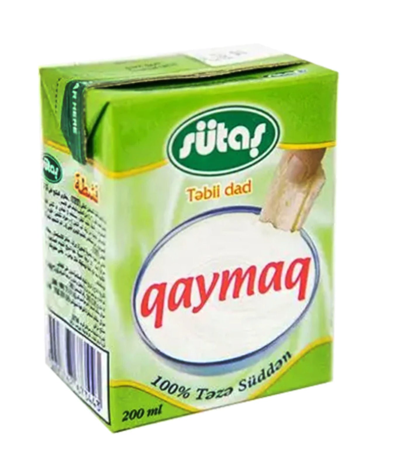 Sutas Qaymaq 200Ml