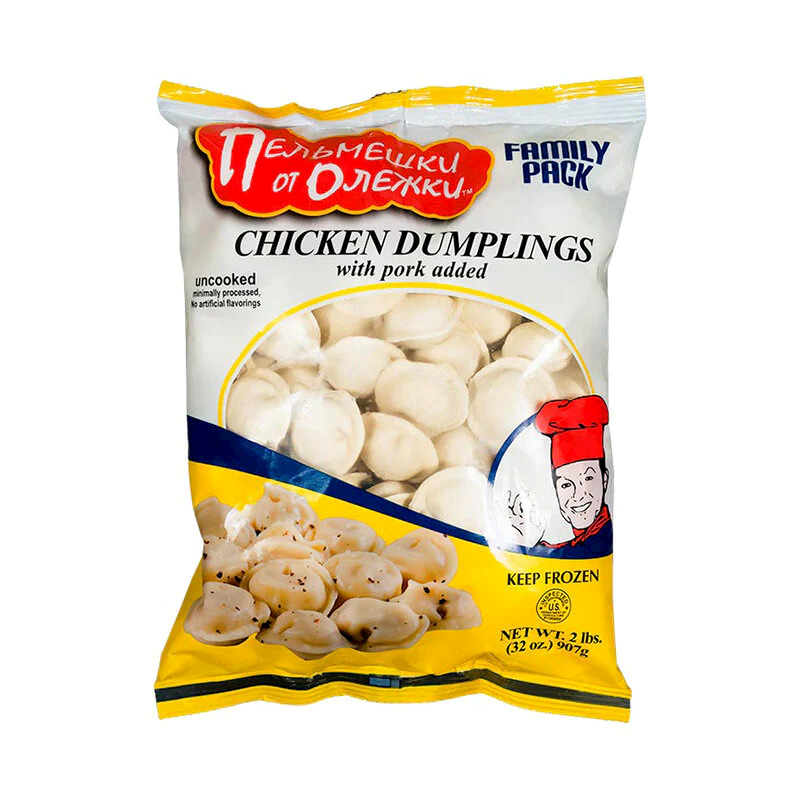 Ot Olezhki Chicken Pelmeni W/Pork Added. 2Lb
