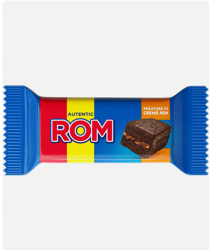 Kandia Rom Cake Cu Crema De Rom & Glazura Cu Cacao 35G