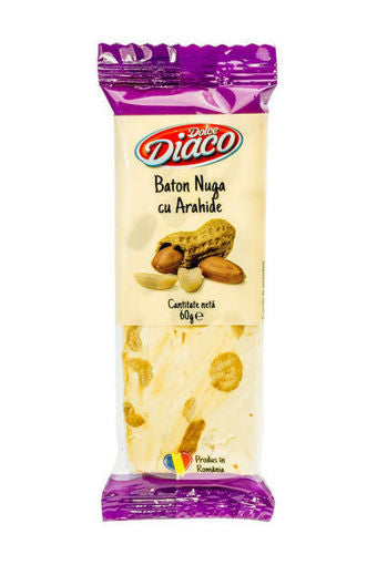 Diaco Nuga Peanut Bar (Baton Nuga Cu Arahide)65G