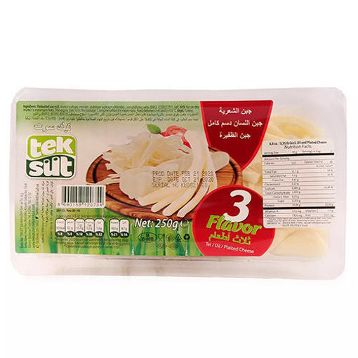 Teksut 3 Flavor Cheese (String, Checil, Braided) 250G