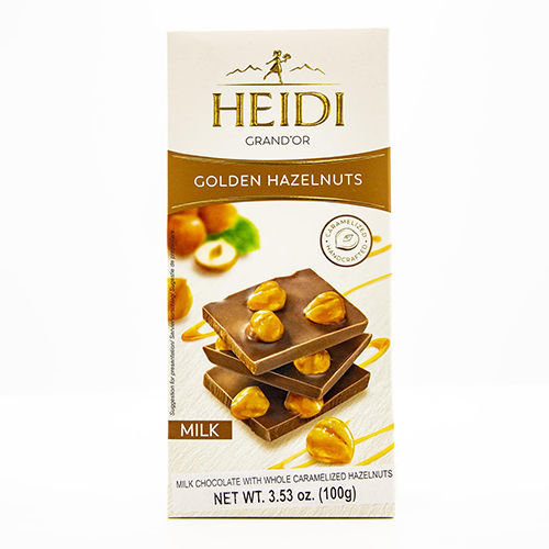 Heidi Golden Hazelnuts Milk Chocolate 100G