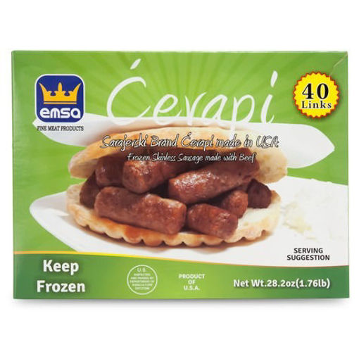 Emsa Cevapi Beef Sausage Sarajesvki 1.76Lbs (800G)
