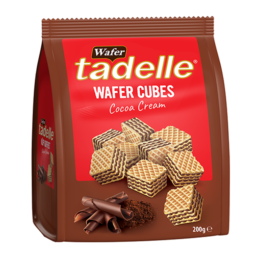 Tadelle Wafer Cubes W/Cocoa Cream 200G