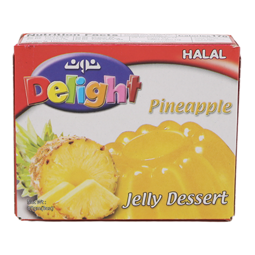 Delight Pineapple Jelly Dessert 85G
