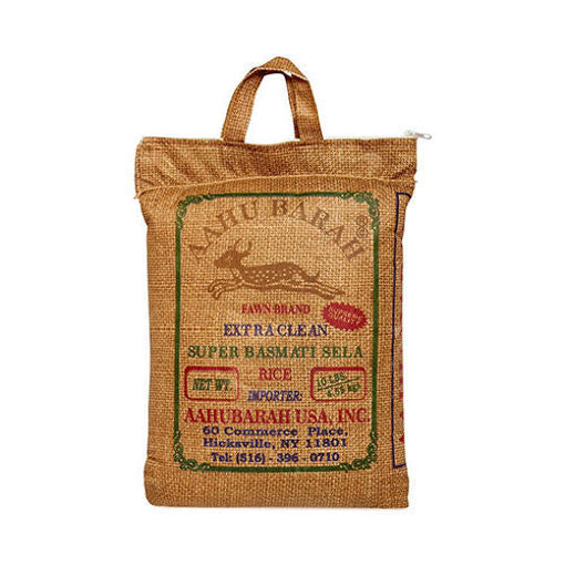 Aaru Barah Basmati Sela Rice 10Lbs (4.55 Kg) In The Bag