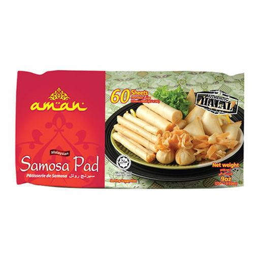 Aman Malaysian Samosa Pad 250G (60 Sheets)