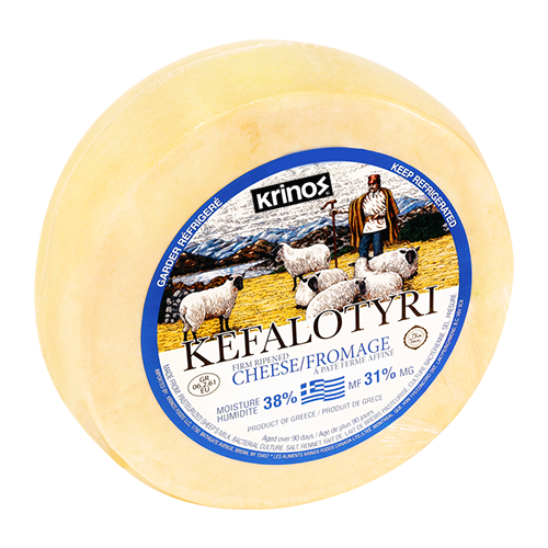 Krinos Kefalotyri Cheese (Wheel) 500G