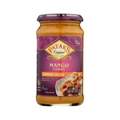 Patak'S Mango Curry Simmer Sauce 425G