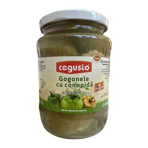 Cegusto Pickled Green Tomatoes W/Cauliflower 680G