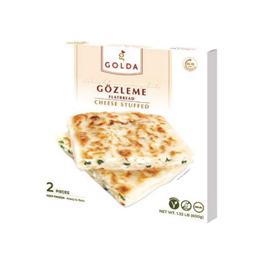 Golda Flatbread Cheese Stuffed 2 Pcs (Peynirli Gozleme) 600G